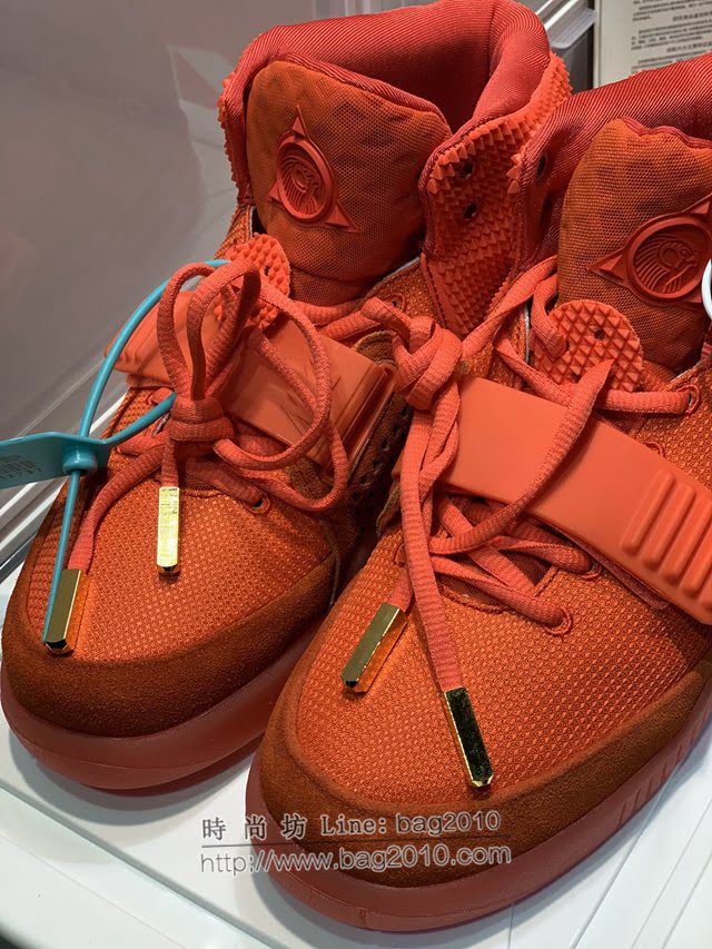 Nike男女鞋 耐克高幫運動鞋 Nike Air Yeezy 2 Red October侃爺紅椰子  xhn1586